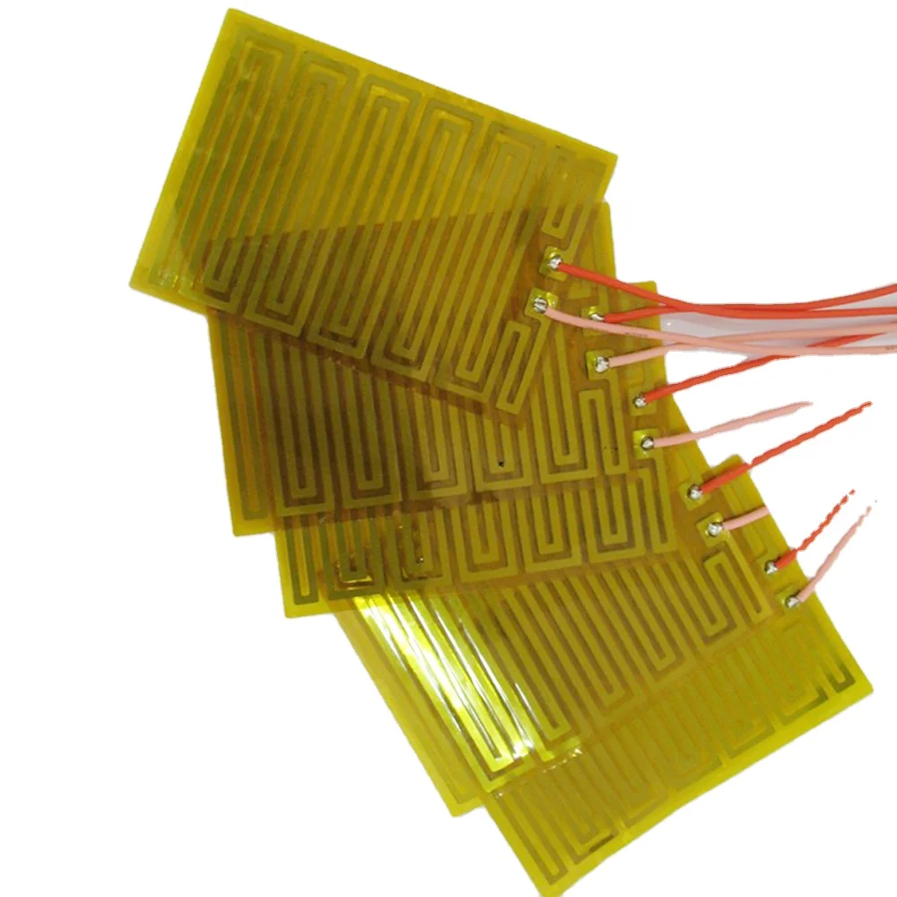 110v 220v 300mm flexible polyimide heating film for aluminum plate