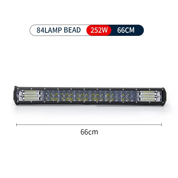 52 inch led light bar 4*4 spot flood combo led work light bar