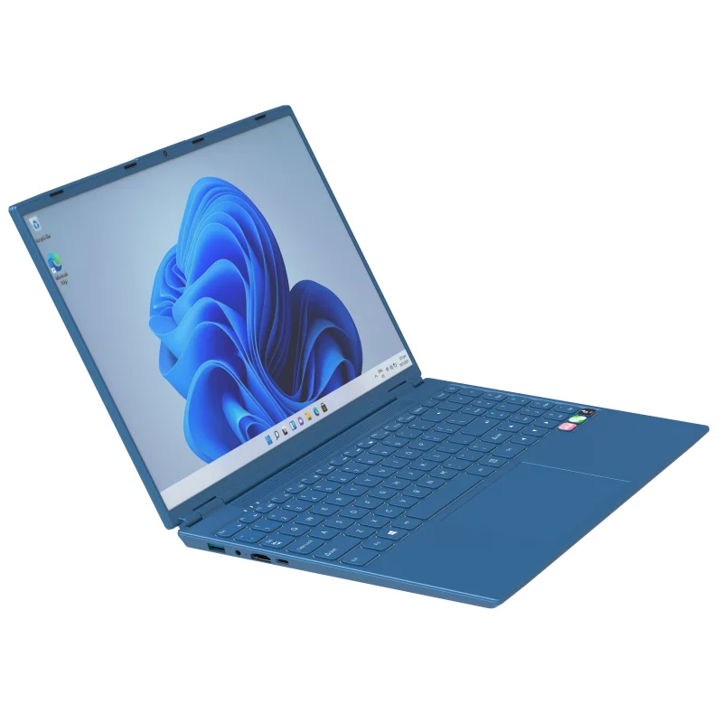 Custom logo OEM Laptops Notebook 1TB SSD N5095 16 inch FHD 2K 12GB RAM 180 degree folding Business laptop for Celeron