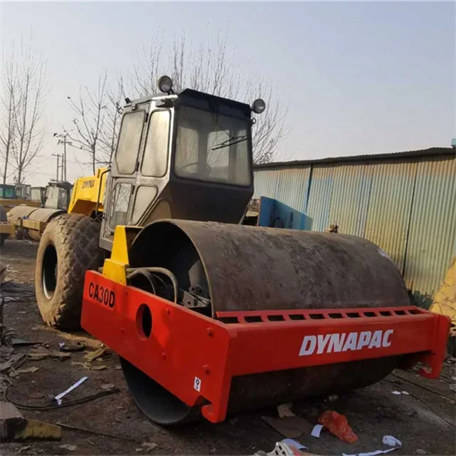 Secondhand Dynapac CA30D Soil Compactor Used 12ton Vibration Road Roller soil compactor vibratory roller