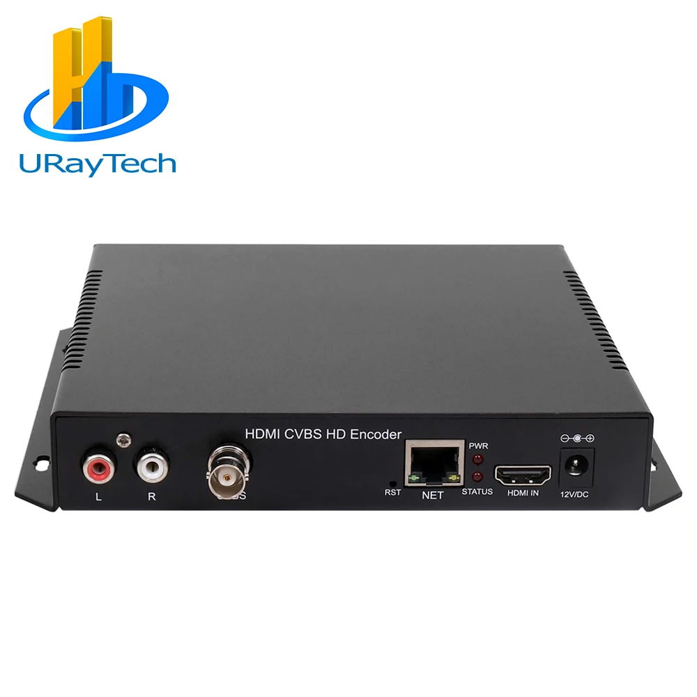 URay Tech H.264 HDMI AV RCA CVBS To IP Video Encoder For IPTV Live Streaming Broadcast Streaming Server