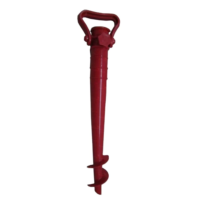 
 Beach Umbrella Anchor Sand Auger and Fishing Pole Sand Anchor  