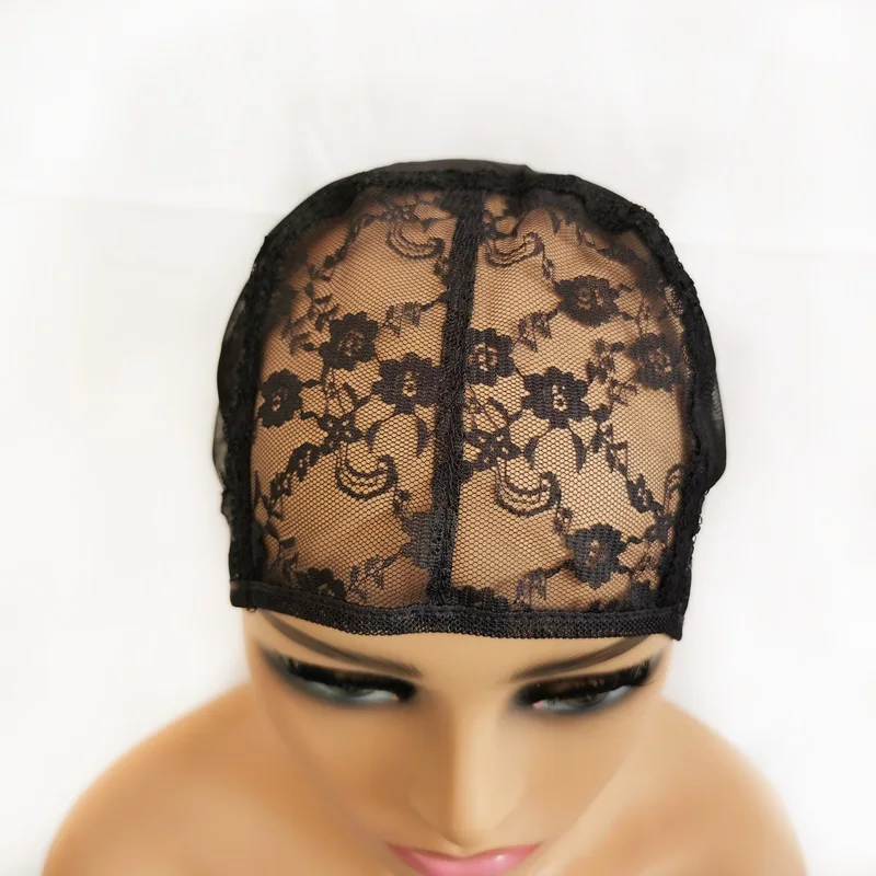 Wholesale Black Stretchable Adjustable Breathable Ventilated Mesh Dome Wig Cap Manufacturer For Making Wig