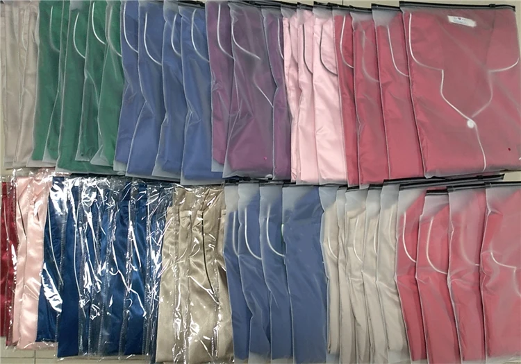  2021 оптовая продажа на заказ слинг ночная рубашка наборы кимоно женщин 2 шт пижамы розовый атласный