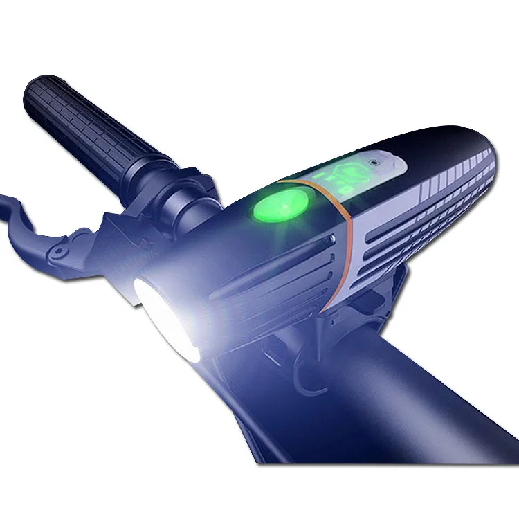 Bike Accessories USB Rechargeable LED Bicycle Front Light Warning Light Waterproof Bicycle Front Handlebar Mini Bike Flash Light