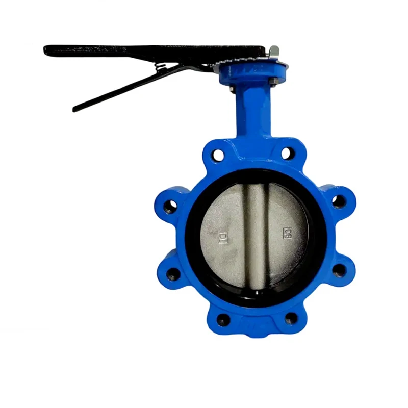 Factory wholesale LTD71X Rubber lined Lug butterfly valve PN16 wafer type Butterfly Valve with clamp