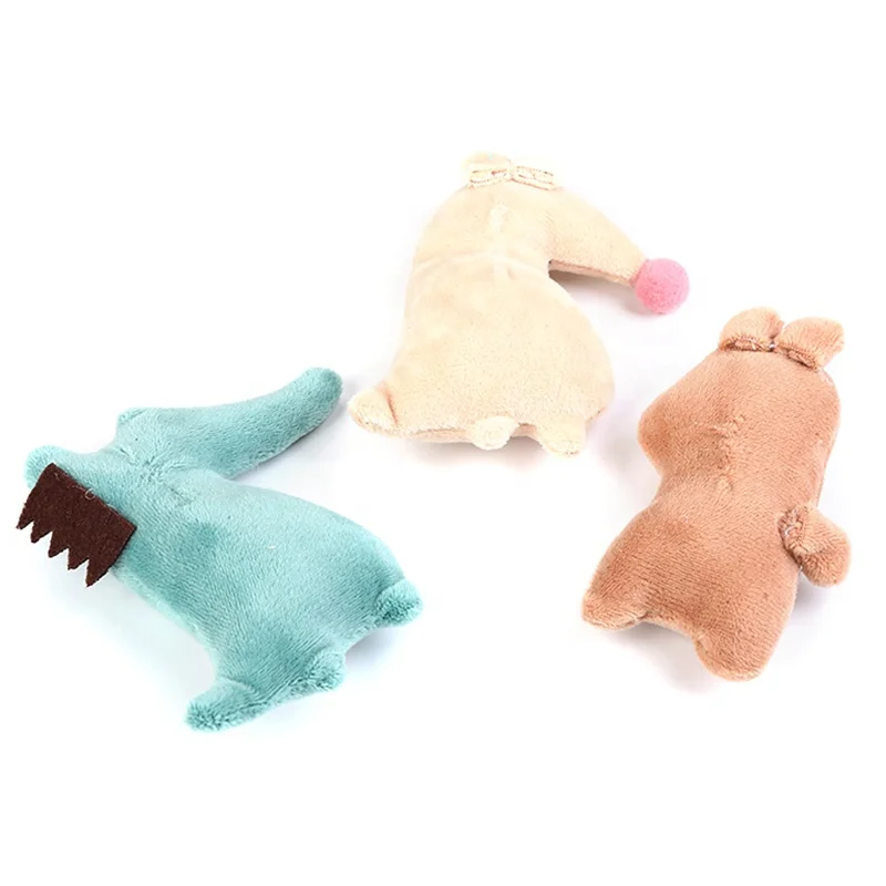 Cute Cartoon Shape Mouse Soft Cat Stuffed Animal Plush Toy with Catnip