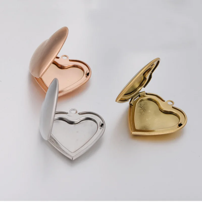 Bulk Wholesale Stainless Steel Jewelry Accessories Box Of Diy Jewelry Accessories Heart Sets For Couple Fashion Jewelry