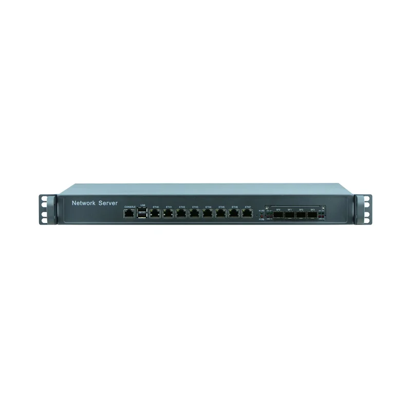 I7-4770-1U-8LAN  4-10Gsfp port firewall Structure Network Security in-tel   firewall Substantial benefits energy conservation