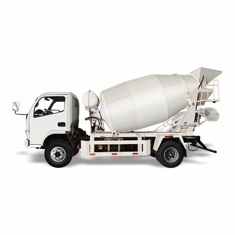 Electric Concrete Mixer Truck Hydraulic Pump Mini Concrete Transit Mixer Truck