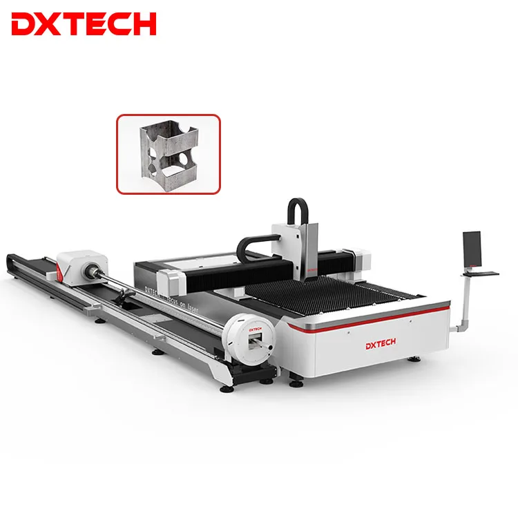 Industry metal pipe tube sheet plate fiber laser cutting machine 1500w 1000w fiber laser cutting machine for metal pipe tube