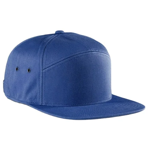 Unisex outdoor 7 Panels Hats Cotton Twill Structured Camper Hat Adjustable Leather Strapback 7-Panel Snapback Sports Caps