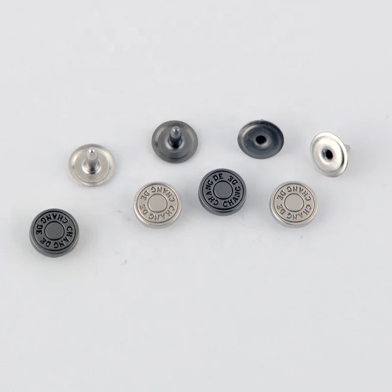 9mm Decorative Rivet Button For Denim Jeans