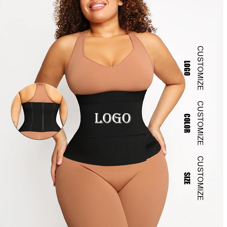 Hexin Fashion 2023 с логотипом на заказ, новый дизайн, корсет для похудения, пояс, латексный корсет для талии