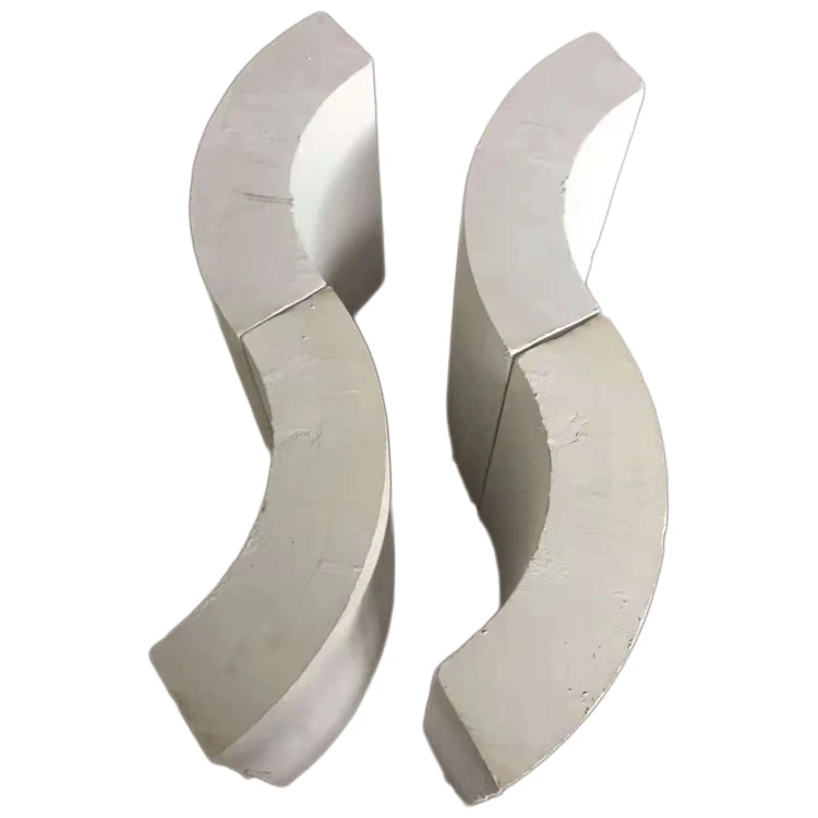 High temperature resistant pipelines oil refineries calcium silicate pipe cover