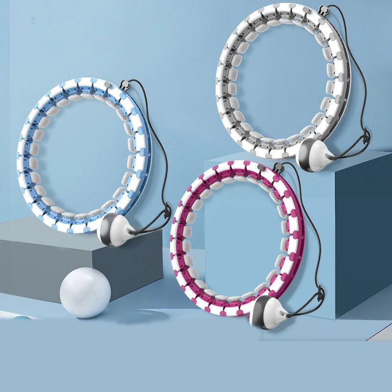 Умное кольцо Hula с петлями для живота, фитнес-оборудование, регулируемая длина, для похудения и потери веса, артефакт, тонкая талия, кольцо Hula