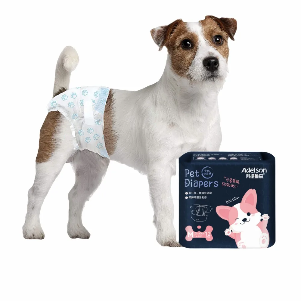 OEM ODM Soft Disposable 40*60 Russian Disposal Pet Diaper