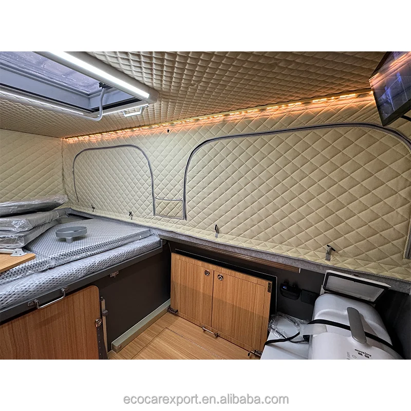 High performance pickup camper Truck Camper Factory Direct Sales touring caravan on sale travel trailers Truck Pickup Caravan