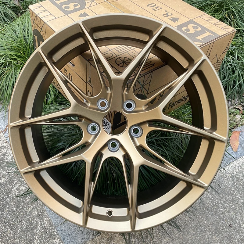 19 inch X 8.5 J 5*108 ET 42  CB 73.1 Hyper silver FLOW FORMING  alloy casting  Car+wheels rims