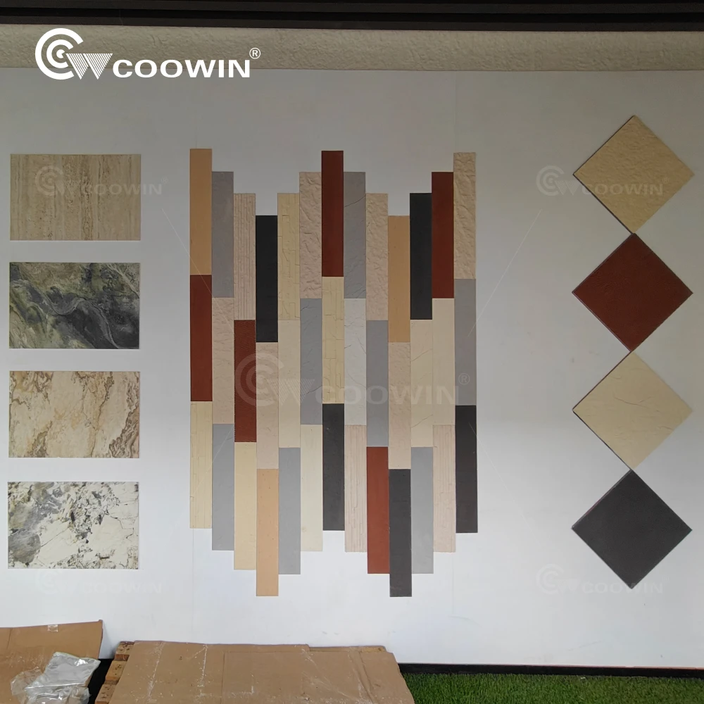 Customized Fireproof Easy Install Bigger Living Room Soft Flexible Wall Tile