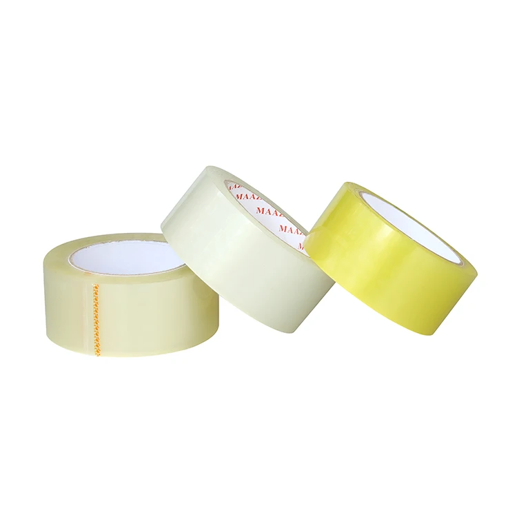 Free sample cheap clear transparent adhesive tape with logo