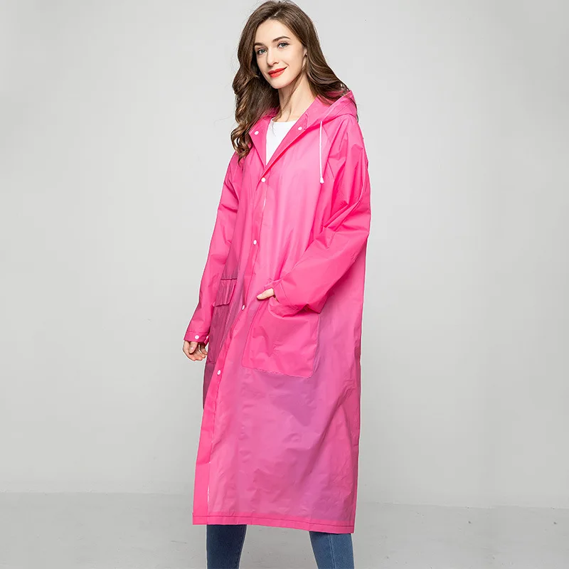 HOT SALE fashion one time use Disposable emergency PE rainwear rain coats raincoat rain poncho for adults waterproof