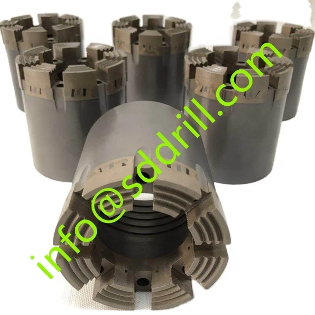 HQ3 impregnated diamond core drilling bits Ultra hard rock HQ3 bit