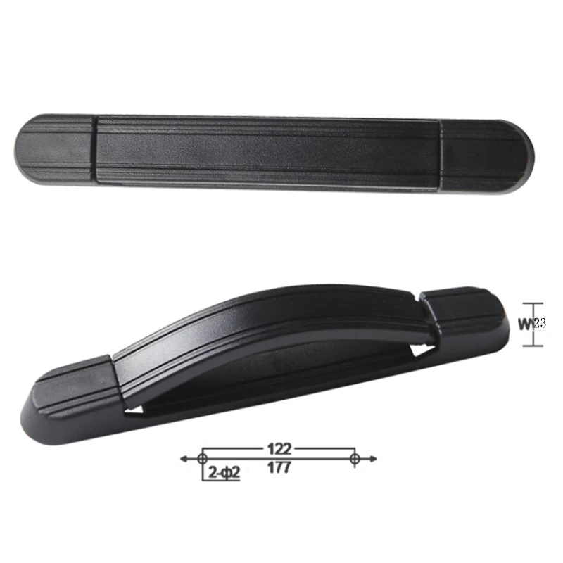 Customized Durable PVC Luggage Accessories Practical Wear-Resistant ABS PC PP Toolbox Trolley Handle Bag Parts & Accessories