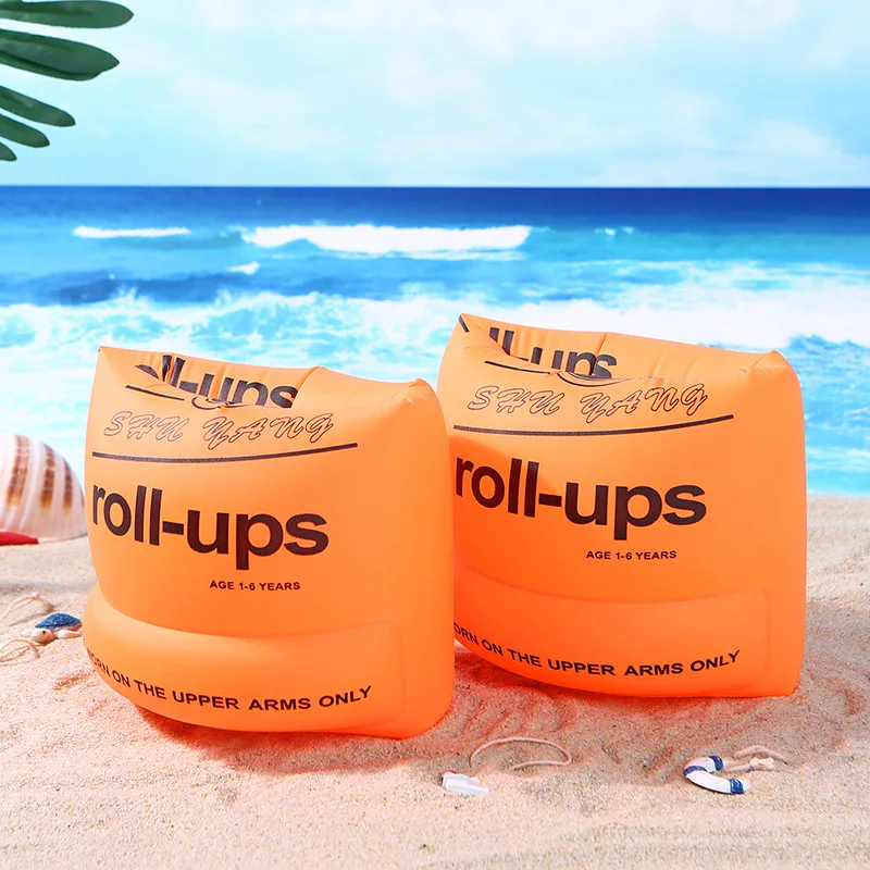 portable inflatable swimming arm ring for kids high bearing capacity air adult armbands float in pool inflatable arm bands