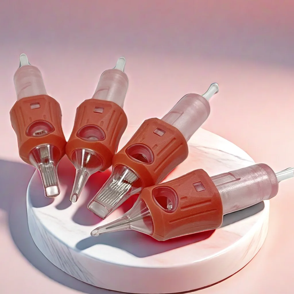 2024 Hot Selling OEM Tattoo Cartridge Needle Membrane Sealed RL RS RM M1 Tattoo Cartridge Needle Sterilized/