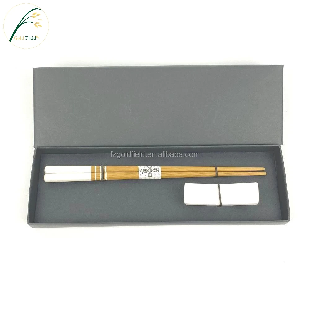 Hot Sale Online Shopping Tableware Custom Service Chopsticks Set With Ceramic Panda Chopsticks Stand