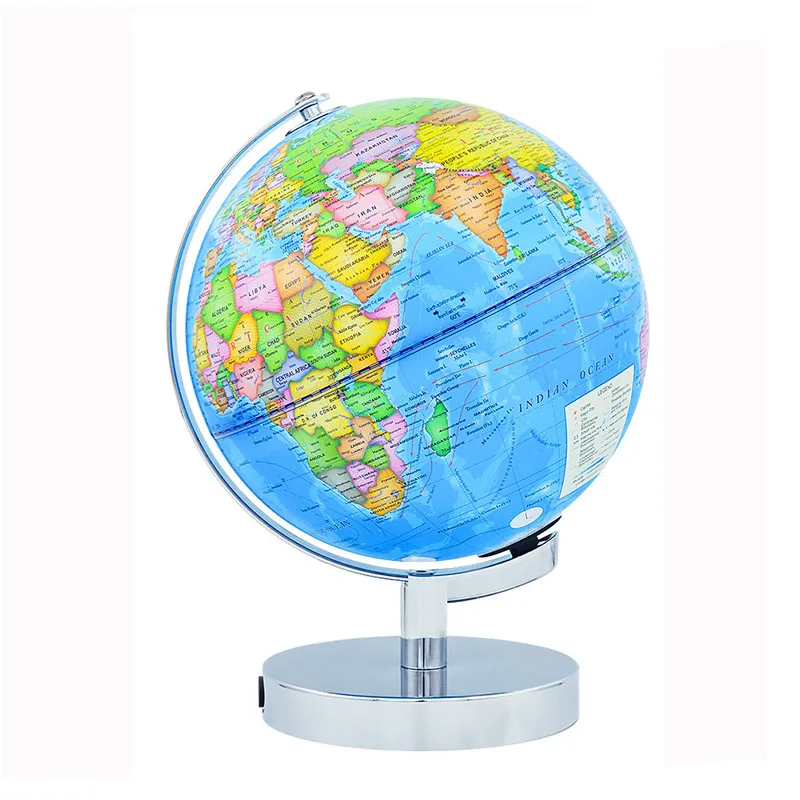 2025 new KRC 8 inch Educational World Globe LED Light World globe Constellation View World globe for decor gifts promotion