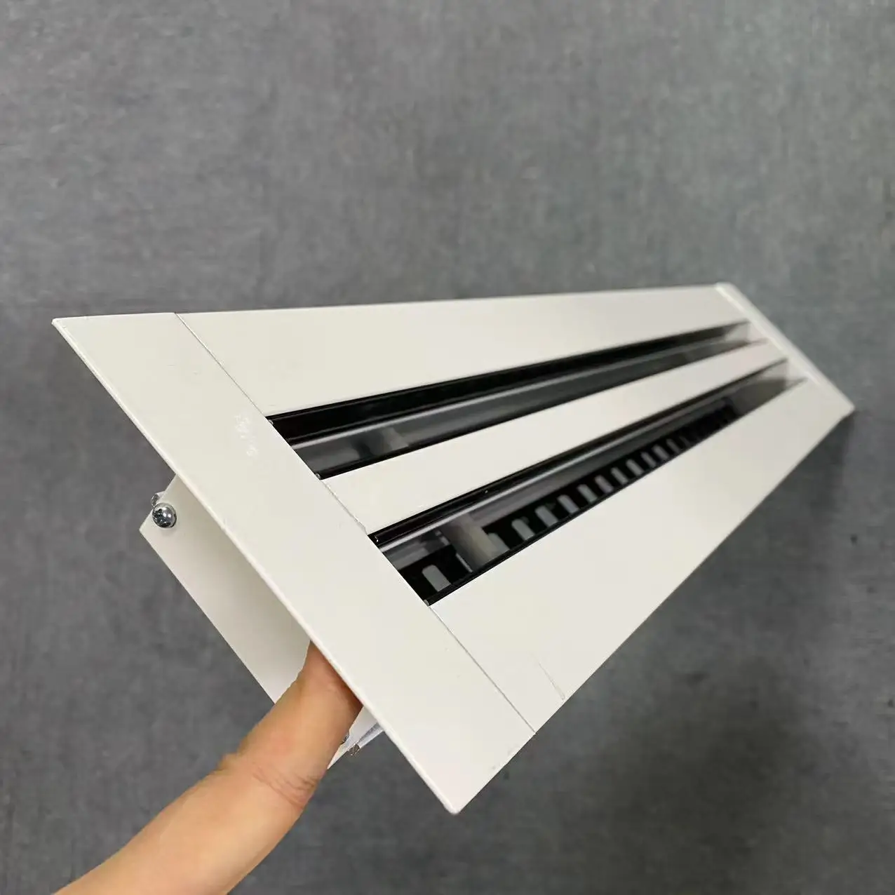 Hvac AC grilles aluminum powder coating finished decorative ceiling vents linear slot diffuser