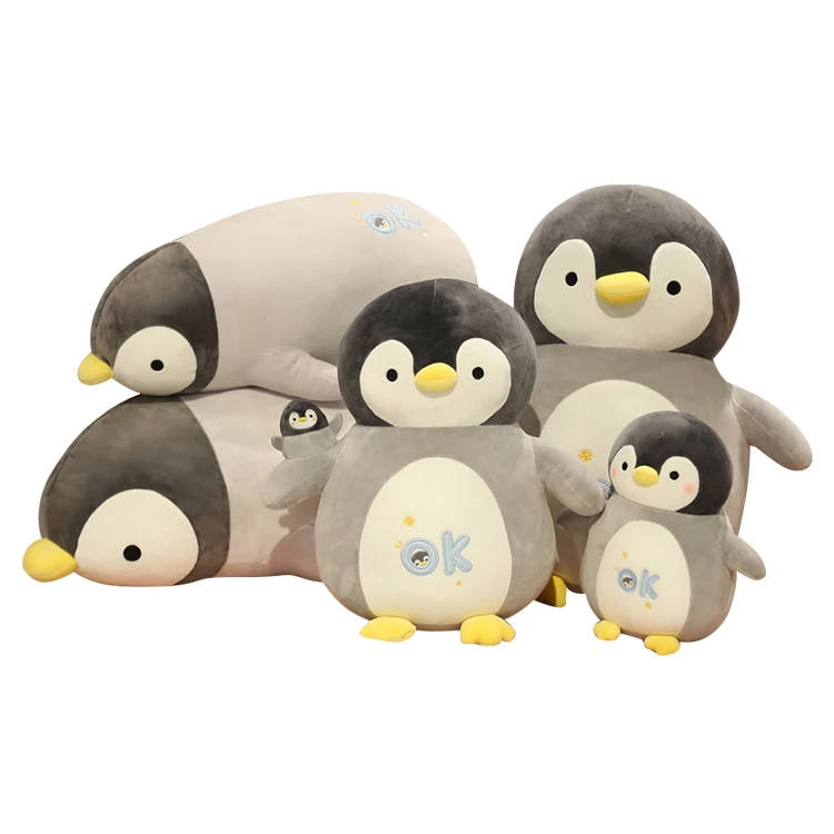 Penguin Doll Lying Pillow Waist Pillow