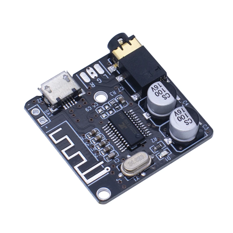 BT Audios Receiver Board Bt 5.0 MP3 Lossless Decoder Board Wireless Stereo Music Module 3.7-5V XY-BT-Mini
