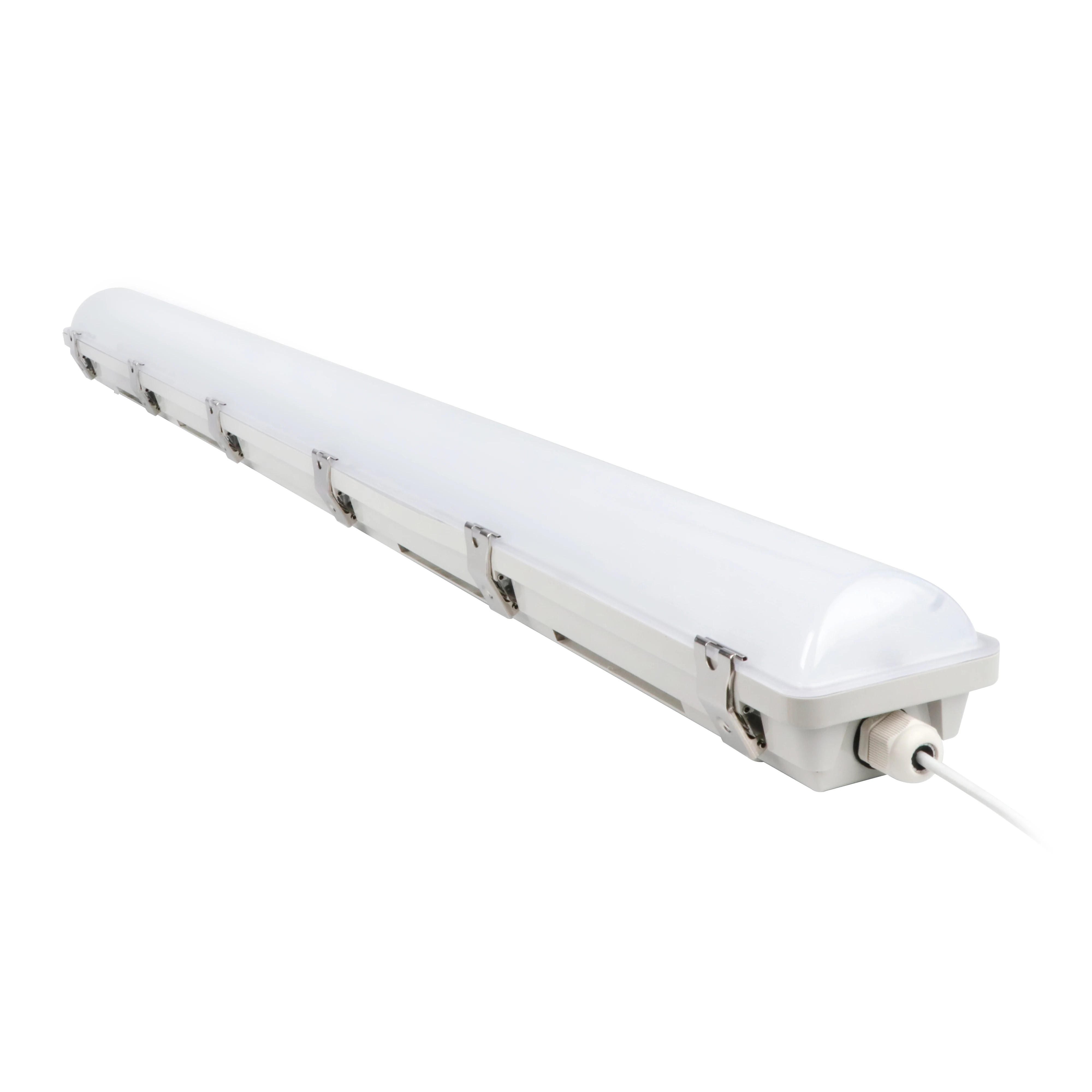 CE/SAA/GS/RoHS IP65 LED 3H Emergency 2ft led batten tube lights Tri-proof Light led batten light for indoor