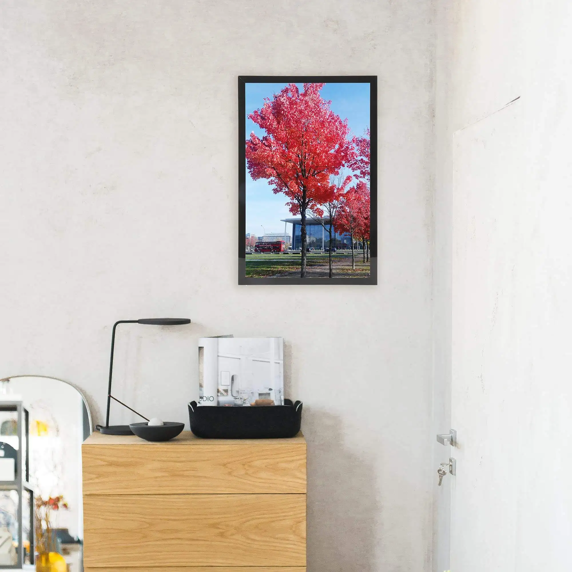 High Quality Wholesale Wooden Photo Frame Home Decor Black Wooden Picture Frame