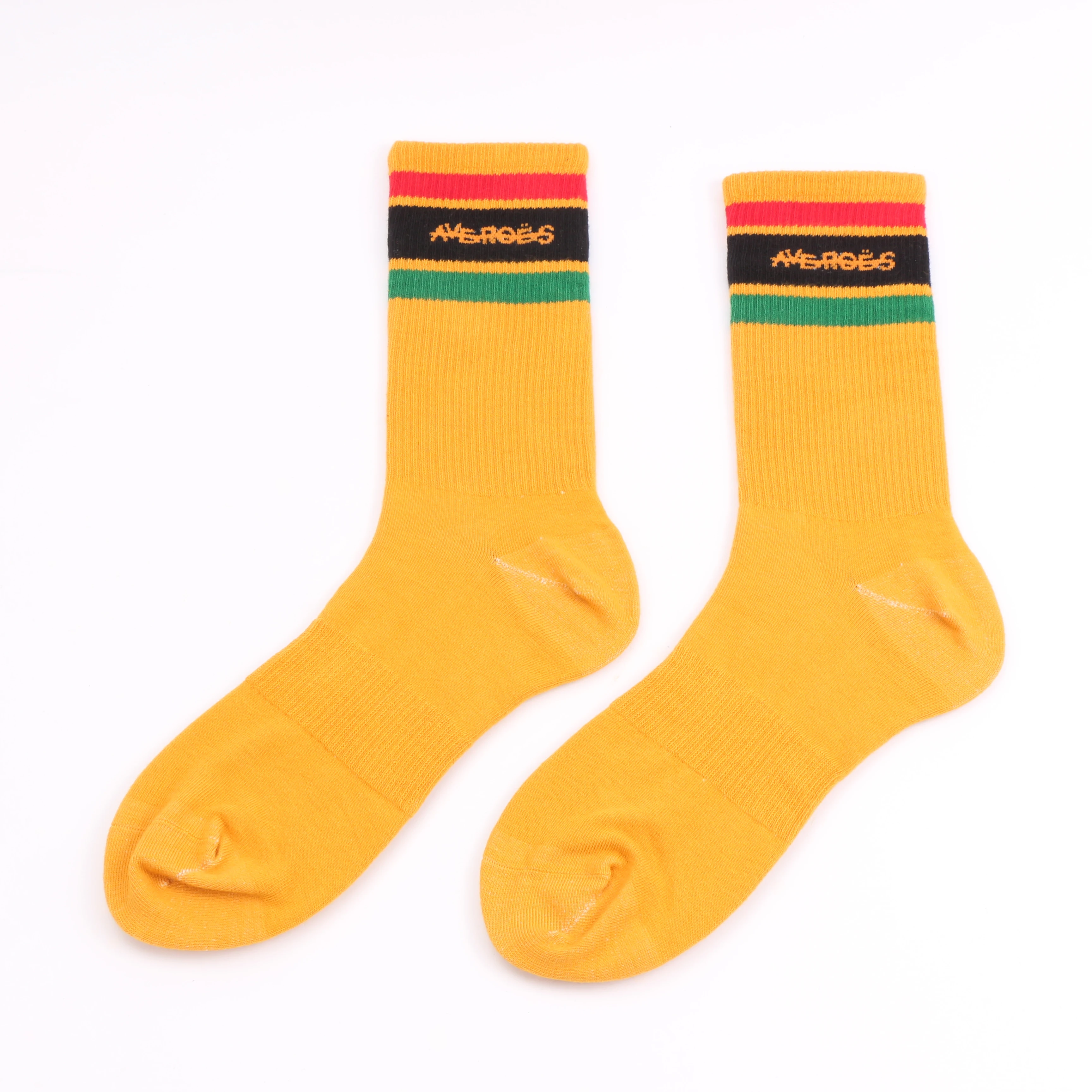 Wholesale Premium Woman Crew Customised Thick Womens Pink Ladies Athletic Girl Design Custom Logo Brand  Women Slouch Socks