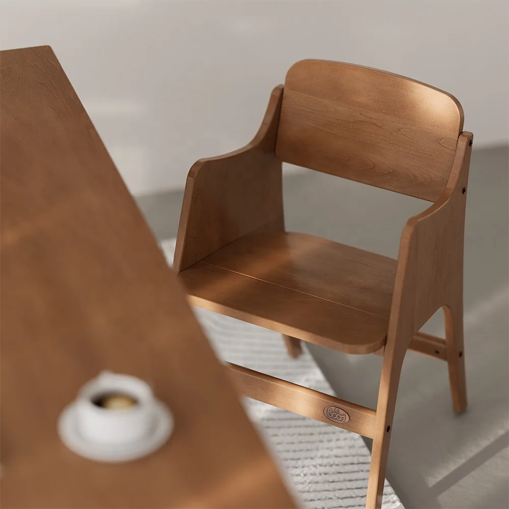 Only B2B Boori Wholesale Contemporary Minimalist Solid Beech Wood Dining Room Chairs