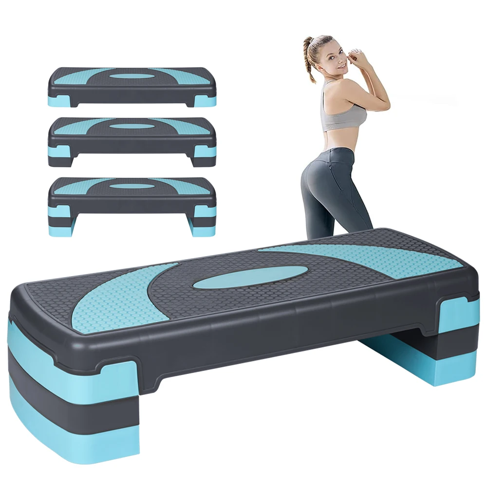 Tellus Fitness 31-дюймовая Регулируемая тренировочная аэробная Шаговая платформа премиум-класса для фитнеса и упражнений