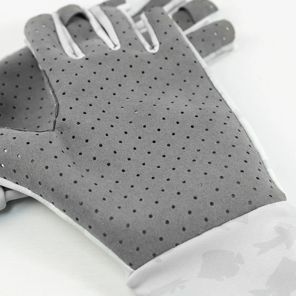 Professional OEM ODM sea fishing gloves full finger UV sun fly angling gloves for men women