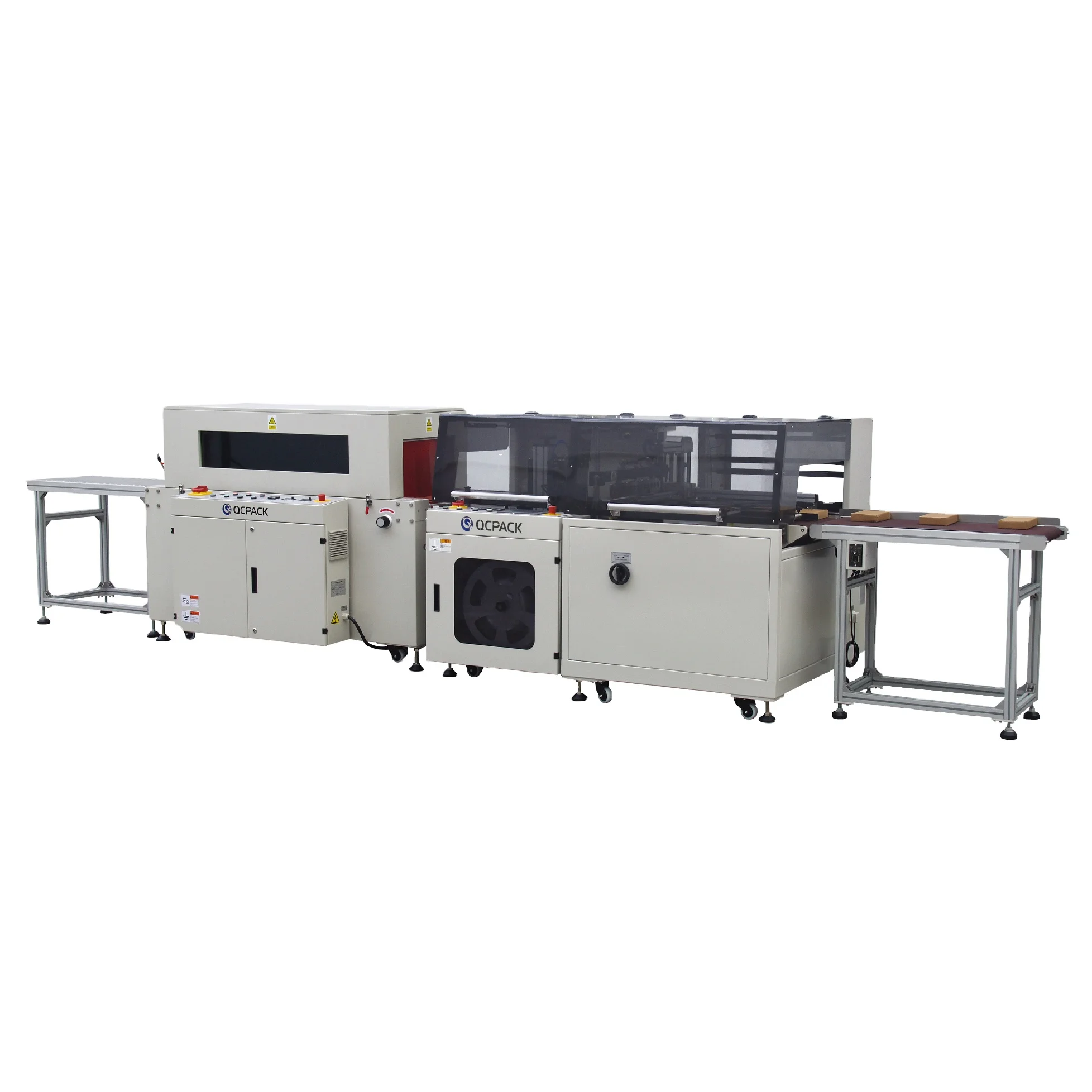 
Equipment for packing cellophane noodles stretch wrapping shrink tunnel machine 