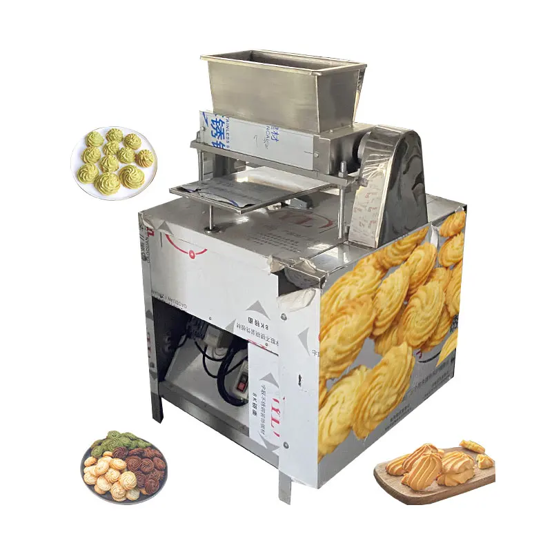 Hot Sale Small Commercial Automatic Fortune Biscuit Peach Crispy Cookie Making Machine