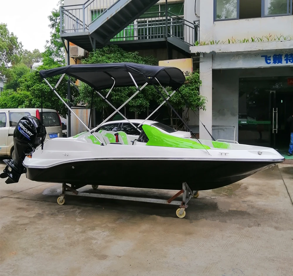 China green 6 seats river and lake passengers speed boat