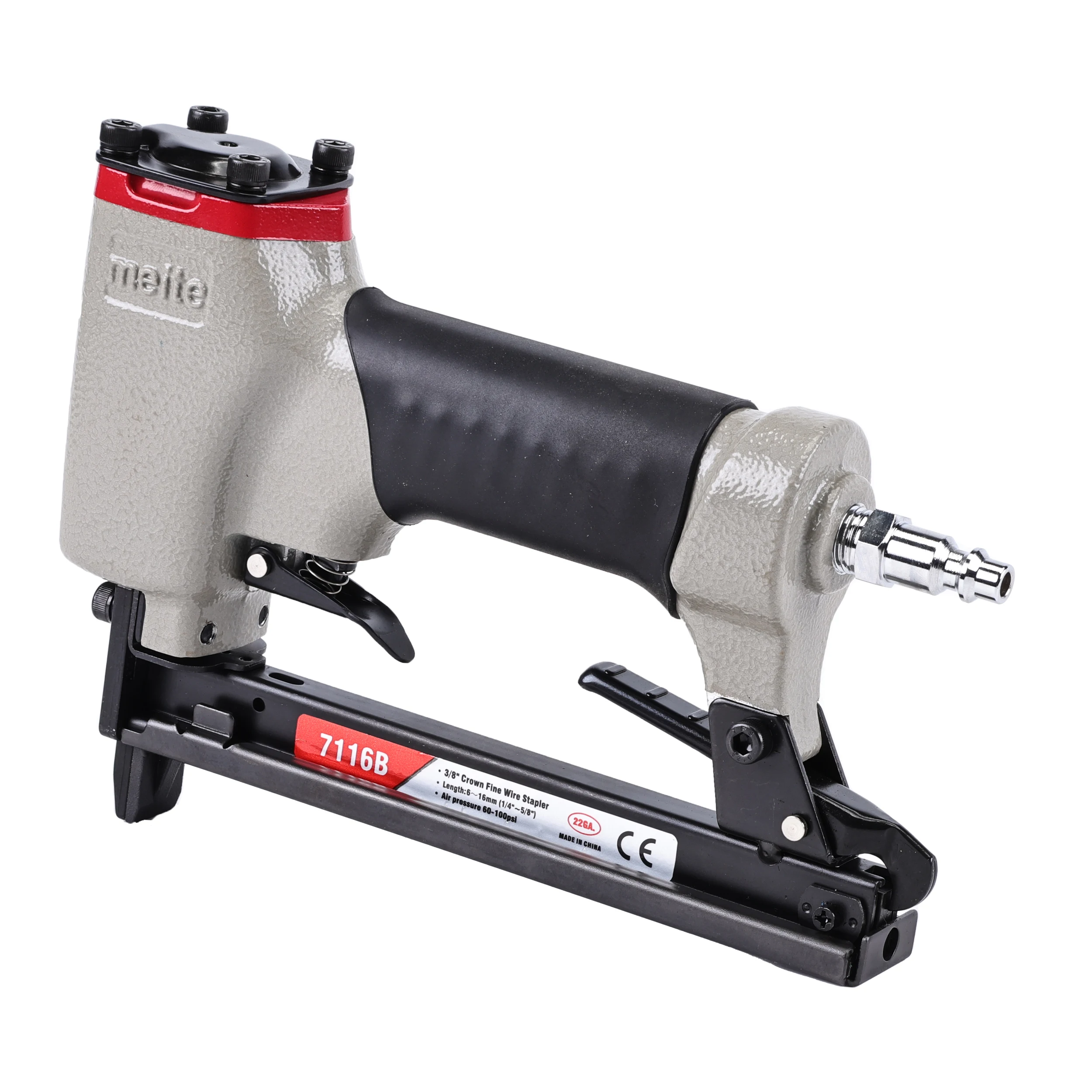 meite 7116 pneumatic stapler air compressors nail guns For wooden nails 6-16mm pneumatic nail gun