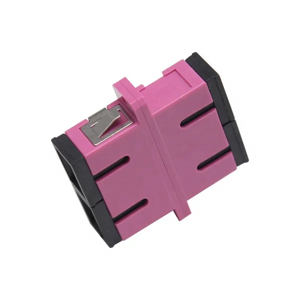Factory China supplier product Duplex Simplex  Quad LC adapters plastic ,fiber optical adapter,optical fiber flange