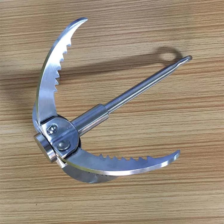 Stainless steel rock climbing hook climbing grappling hook