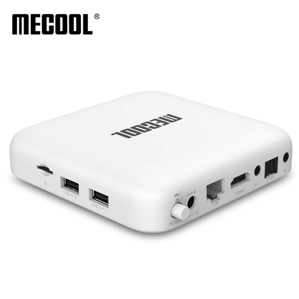 Новинка MECOOL KM2 Netflix 4K Dual WiFi Amlogic S905X2 Android 10 2 ГБ 8 Youtube потоковая Смарт