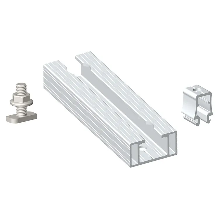 pv panel mini rail mounting solar profile solar panel mounting system structures railing