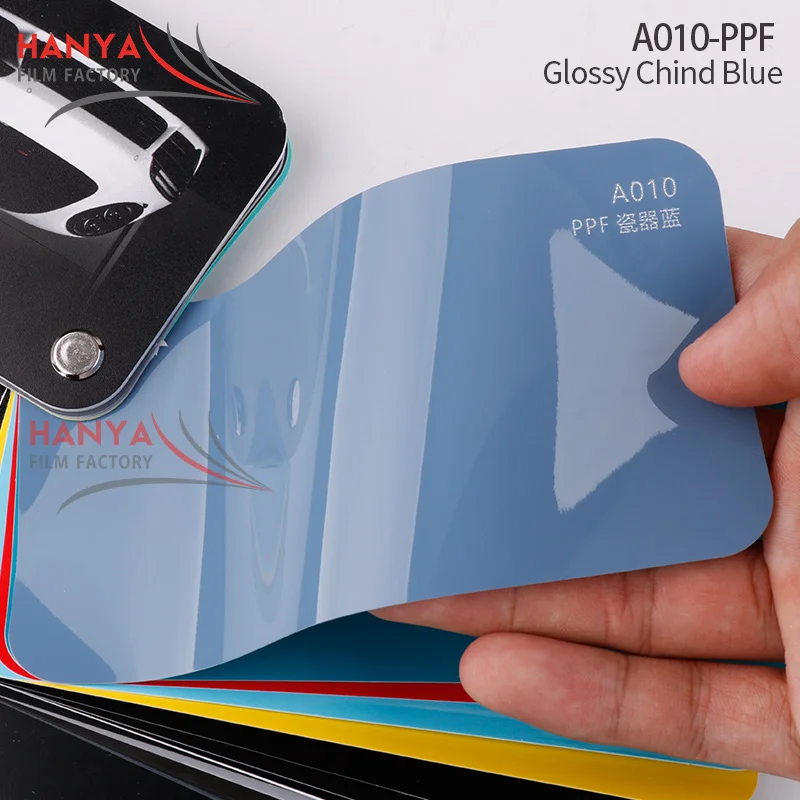 Color Car Warp PPF Glossy Battleship grey Auto Film Self-healing Paint Protection purple vinyl wrap self healing coating